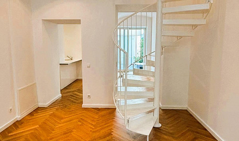 Chic basement apartment on 2 floors for sale
