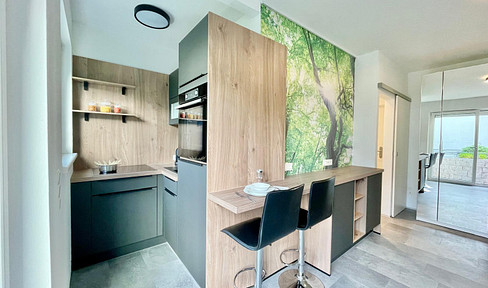 Design-Garconniere in ruhiger Stadtlage