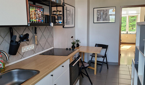 Bright apartment with EBK and SW balcony - Art Nouveau house in Elberfelder Nordstadt