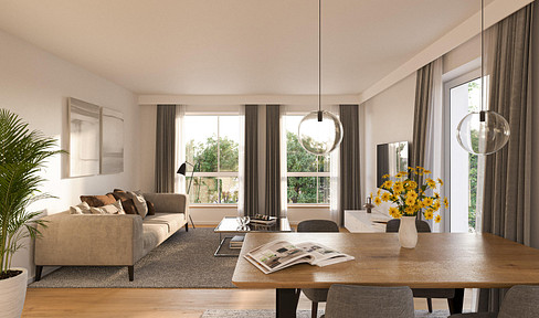 Living in the Marienquartier - high-quality 2-room apartments