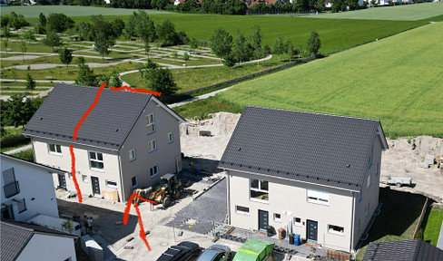 Neubau Doppelhaushälfte in Olching