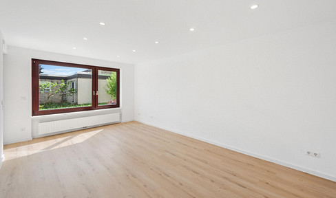 No more rent at last! Stylishly renovated garden apartment - exclusive living in Dettenhausen