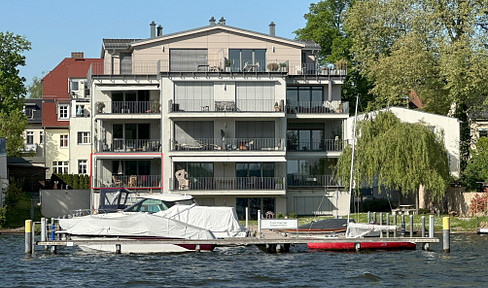 Luxuswohnung in einzigartiger Lage mit hochwertiger EBK, Blick auf Müggelsee und Spree