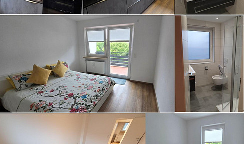 Germering 3-room apartment with balcony and fitted kitchen