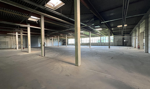 Production and storage hall approx. 1600m/2 + 200m/2 office/apartment in Löhne Gohfeld near B611/A30/A2
