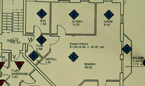 Ich biete eine wunderschöne 3,5 Zi Wohnung in Ettenheim zur Miete an