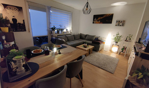 Close to Cologne! Modernized apartment! 3 ZKDB! Fiber optic internet!