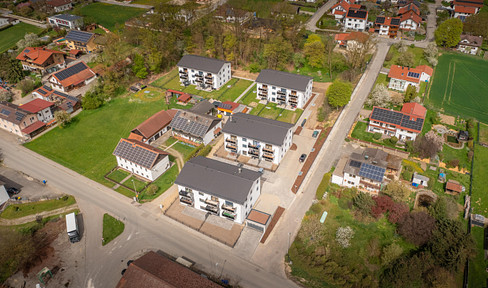 Ansprechende 2-Zimmer-Wohnung mit Terrasse & Einbauküche in Unterdietfurt
