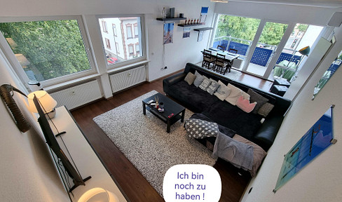 4 rooms with balcony in city location