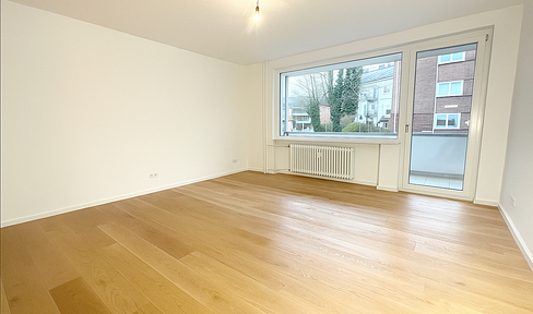 First occupancy after renovation or 5.5% rental yield: Bright 2-room balcony apartment with great layout