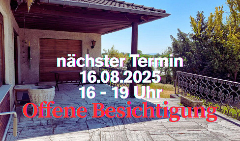 Freier Blick auf die Felder - nahe Frankfurt