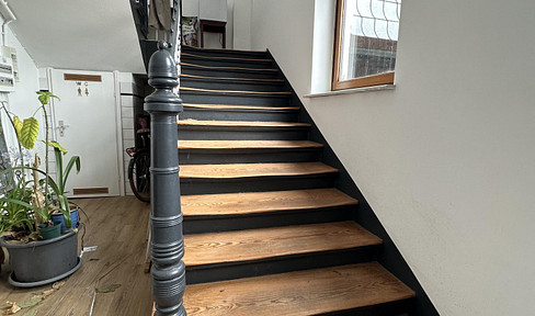Charming 2-room apartment in loft style - living in the old school of Haselau