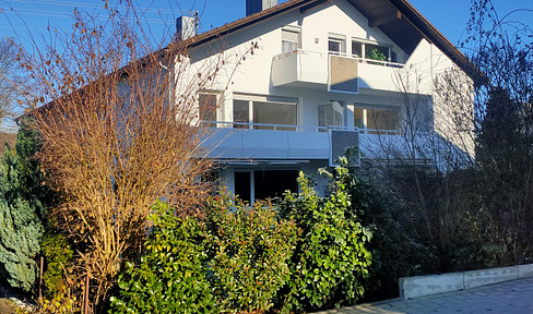 Rented attic apartment with south-facing balcony