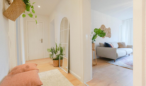 Moderne und sanierte 3-Zimmerwohnung im Grünen