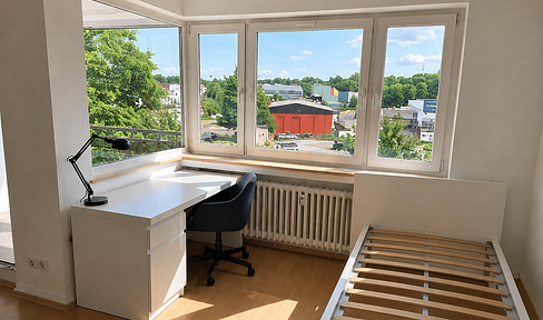 Beautiful furnished 1-room apartment with balcony