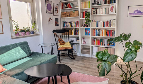 Helle sanierte 2-Zimmer-Wohnung mit Einbauküche im Herzen von Wilhelmsburg