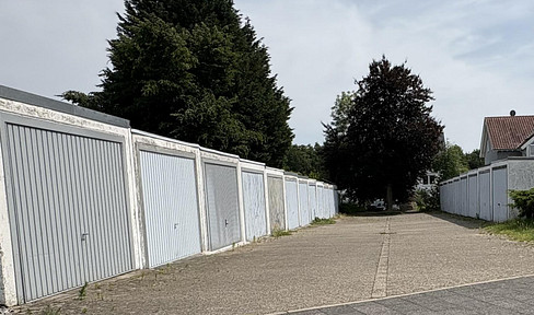 Einzelgarage Stahltor