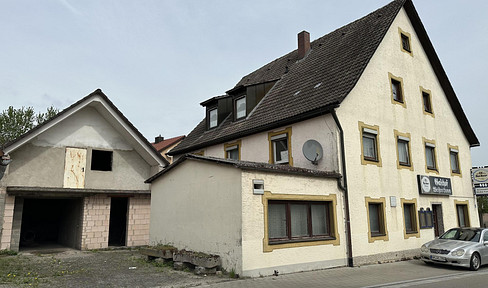 Keine Maklergebühren, Großes Wohnhaus mit Gastwirtschaft, Schlachthaus, Nebengebäude