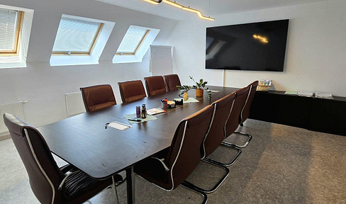Central office/practice with bright rooms
