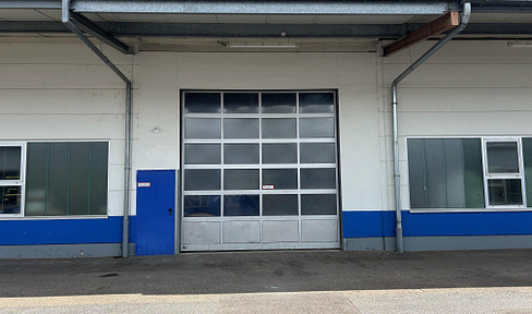 Warehouse space available: 120 square meters, 720 square meters, and 200 square meters, located in the Bliesgau region. Some units include office space and video surveillance.