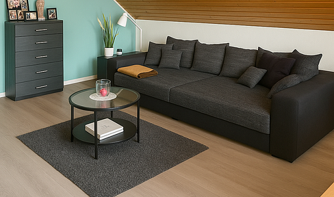 Schöne 3-Zimmer-DG-Wohnung mit Balkon und Einbauküche in toller Lage