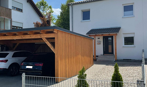 Schöne Neubau DHH mit Gartengrundstück in ruhiger Lage