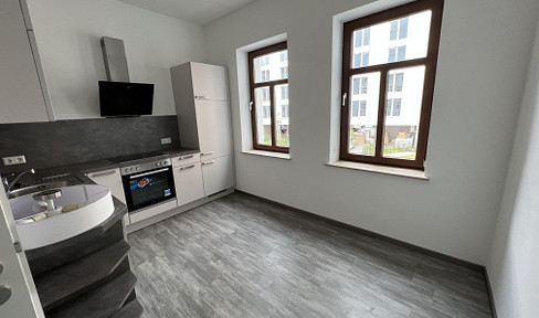 2 room apartment with fitted kitchen and parking space