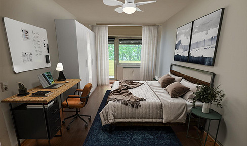 First occupancy after renovation. Furnished all inclusive 4-person shared flat at Dornbusch