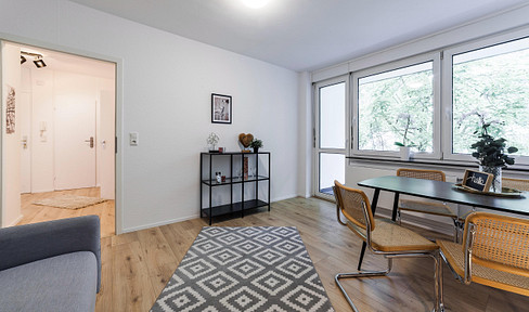Commission-free: EBK empty, modernized and sun-flooded 3-room apartment without commission