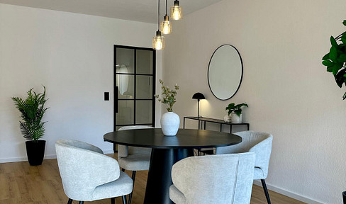 Renovierte Maisonette-Wohnung mit Balkon