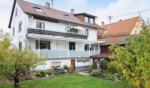 Apartment building with 3 separate apartments in Enzberg