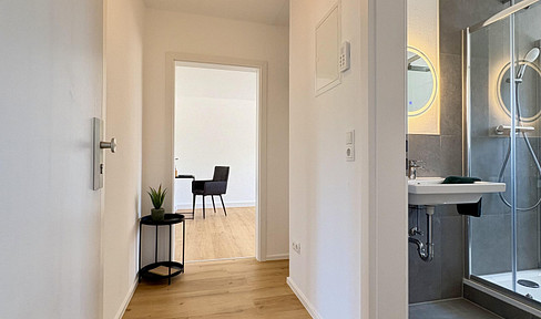 First occupancy: 3-room apartment after renovation in Deggendorf