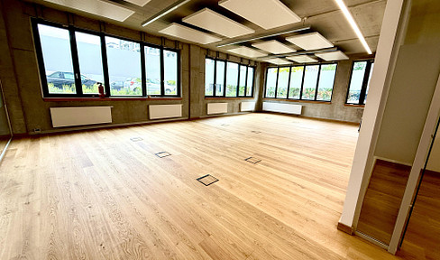 Light. Structure. Sense of space - work loft with terrace in the south of Munich