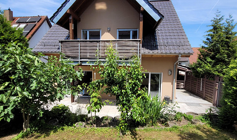 Spacious, energy-efficient two-family house.