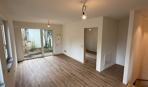 New build first occupancy: 4-room apartment with garden in Munich-Pasing/Obermenzing