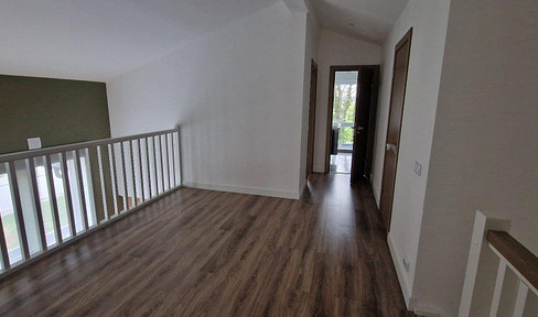 New half of a semi-detached house in Basdahl ready for occupancy