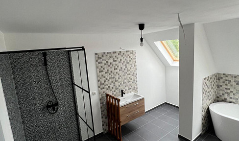 Completely renovated 4 room apartment with balcony/2 bathrooms