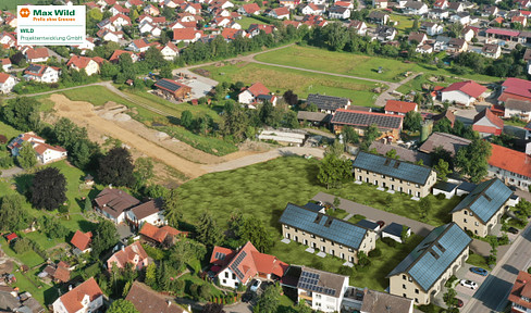 New-build corner terraced house in the center of Dettingen
