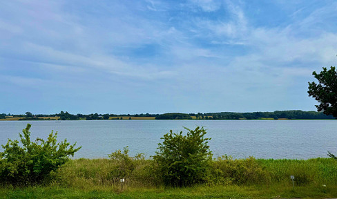 Free of commission - Plot with unobstructed view of the Schlei in Lindaunis