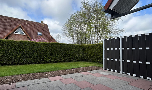 Available immediately! First floor apartment with terrace and garden in Wittmund-Aseln