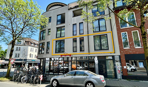 Barrierefreie, sehr zentrale, ruhige, großzügige 4-Zi-Wohnung mit Süd-West-Terrasse 1. OG