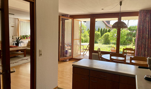 Sunny first floor apartment