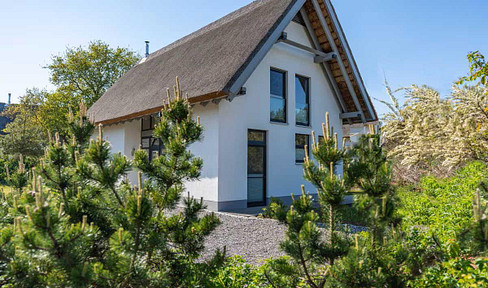 Ferienhaus unter Reet, Sauna & Kamin - exclusiv und strandnah