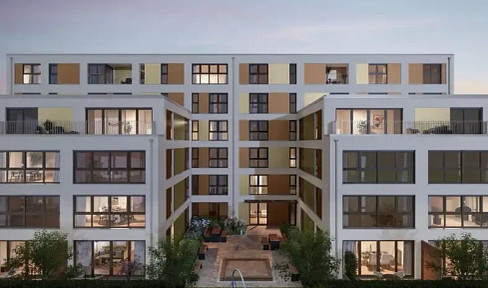 Modern 1-room apartment with fitted kitchen in a central location in Nuremberg