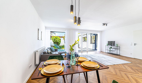 FREE OF PROVISION: First occupancy after complete refurbishment. 206 m² bungalow, garden & garage. Property video.