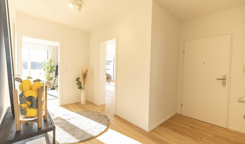 Modernized apartment with garden