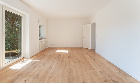 Terrassenwohnung mit Garten - frisch renoviert
