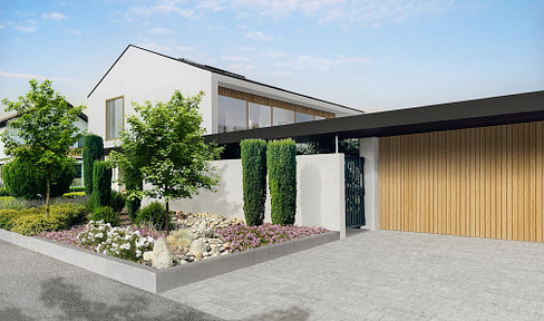 Entwicklungspotential: (Architekten-)Haus m. bes. Wohnflair in ruhiger Lage von Bad Friedrichshall