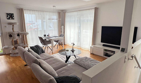Schöne Wohnung mit Terrasse und Garten