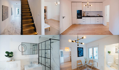 Renovated detached house with large garden and outbuilding